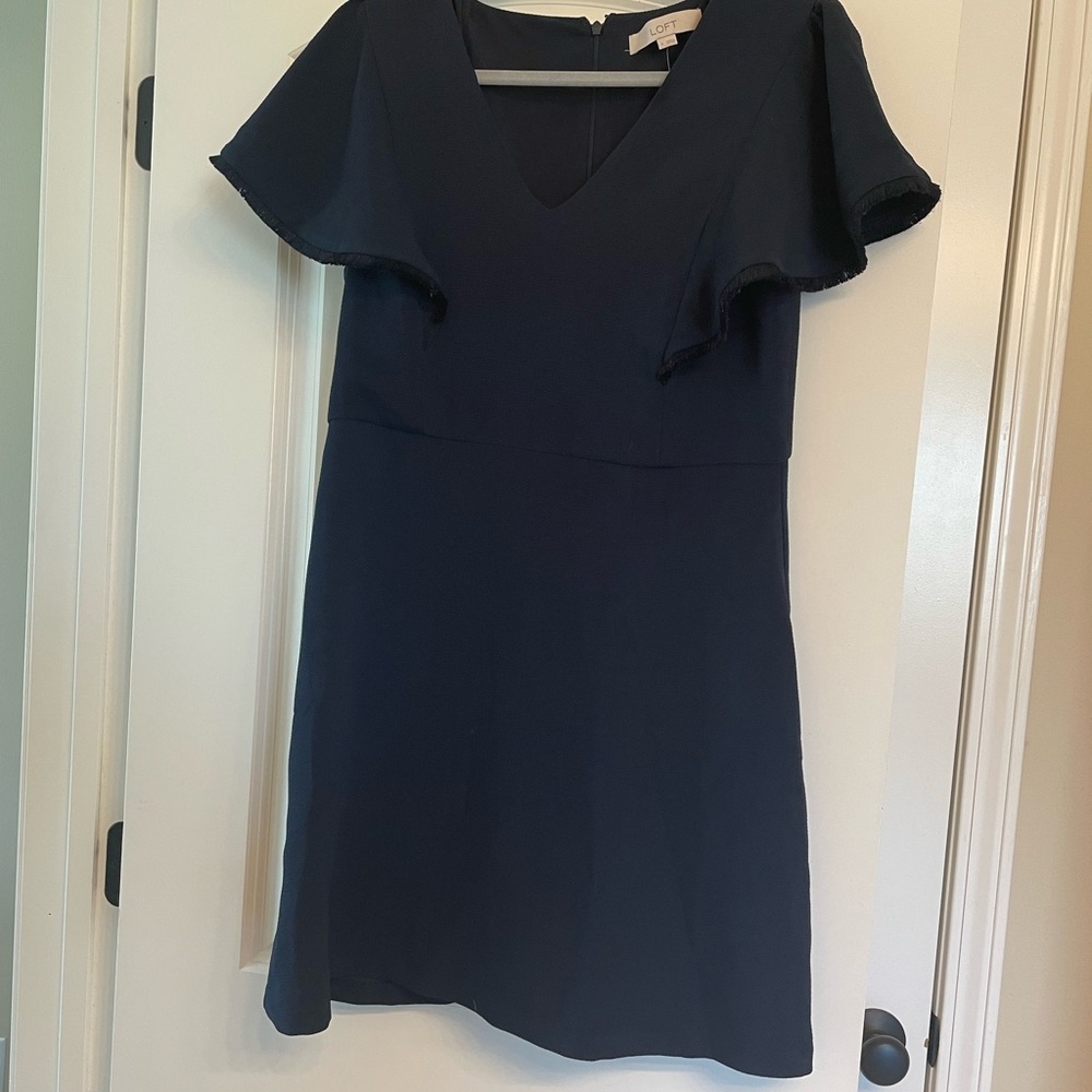 LOFT navy dress